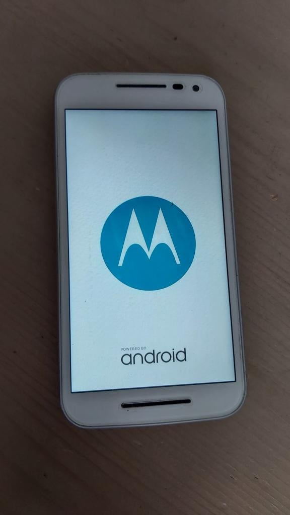 Motorola g type: M11F2 3e generatie wit 8GB & doos & boekjes, Ophalen of Verzenden, 6 megapixel of meer, Overige kleuren