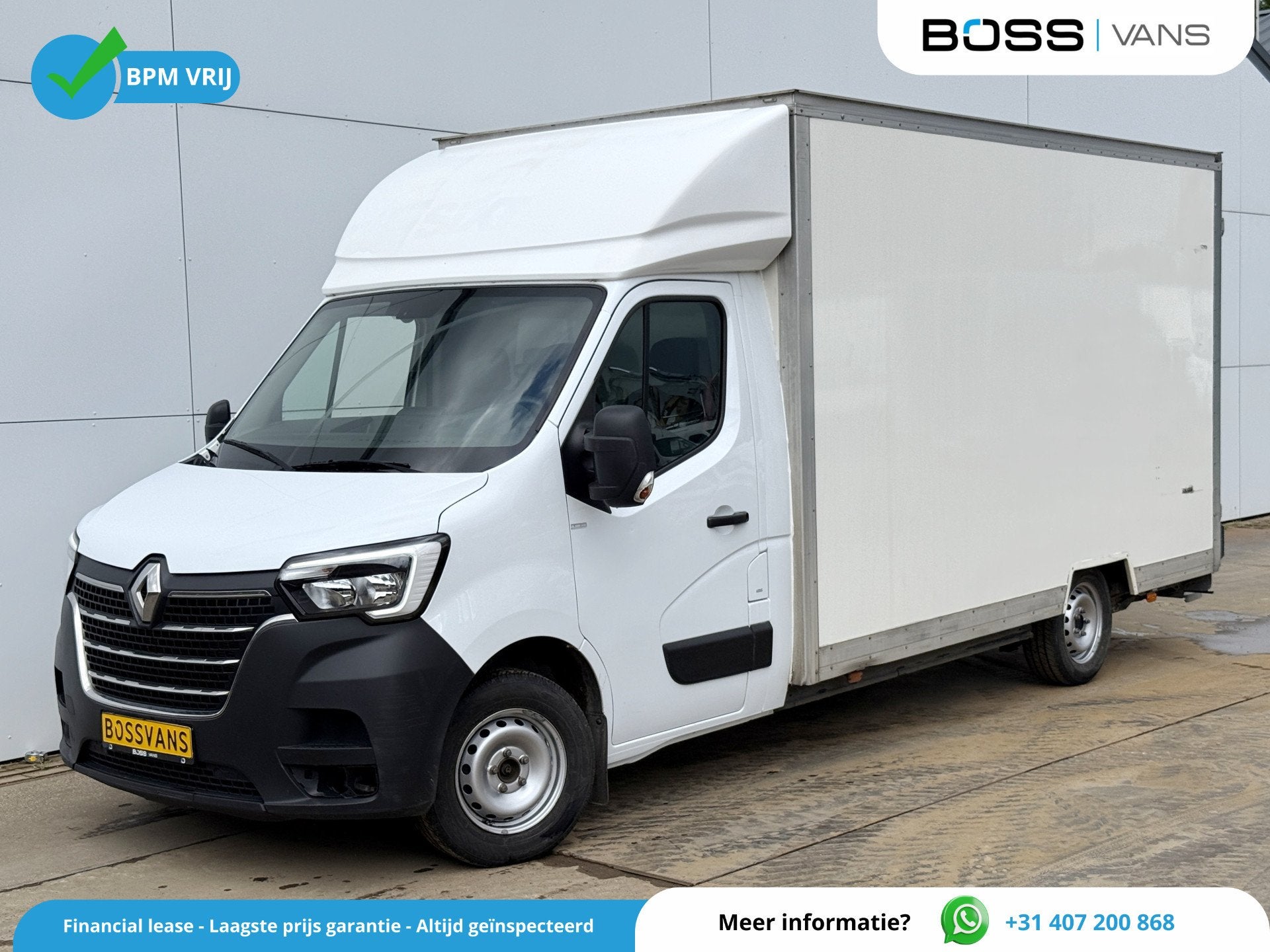 Renault Master Plancher T35 2.3 DCi 145pk L4H1 Airco Cruise, Auto's, 145 pk, Achterwielaandrijving, Gebruikt, 2100 kg