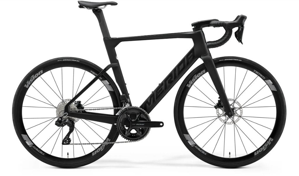 Merida Reacto 5000 / Shimano 105 Di2 / Vision Team 35 wielen, Overige merken, 28 inch, Carbon, Heren