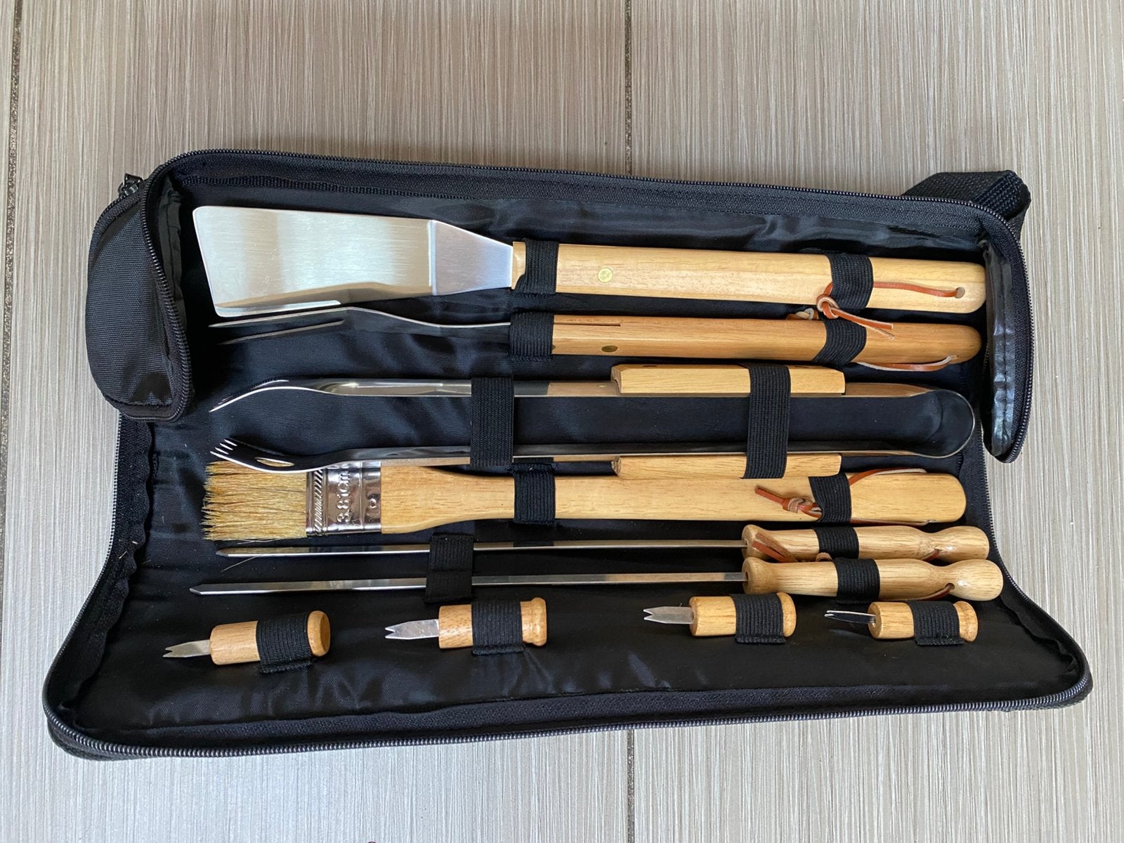 BBQ set, Ophalen of Verzenden, Zo goed als nieuw