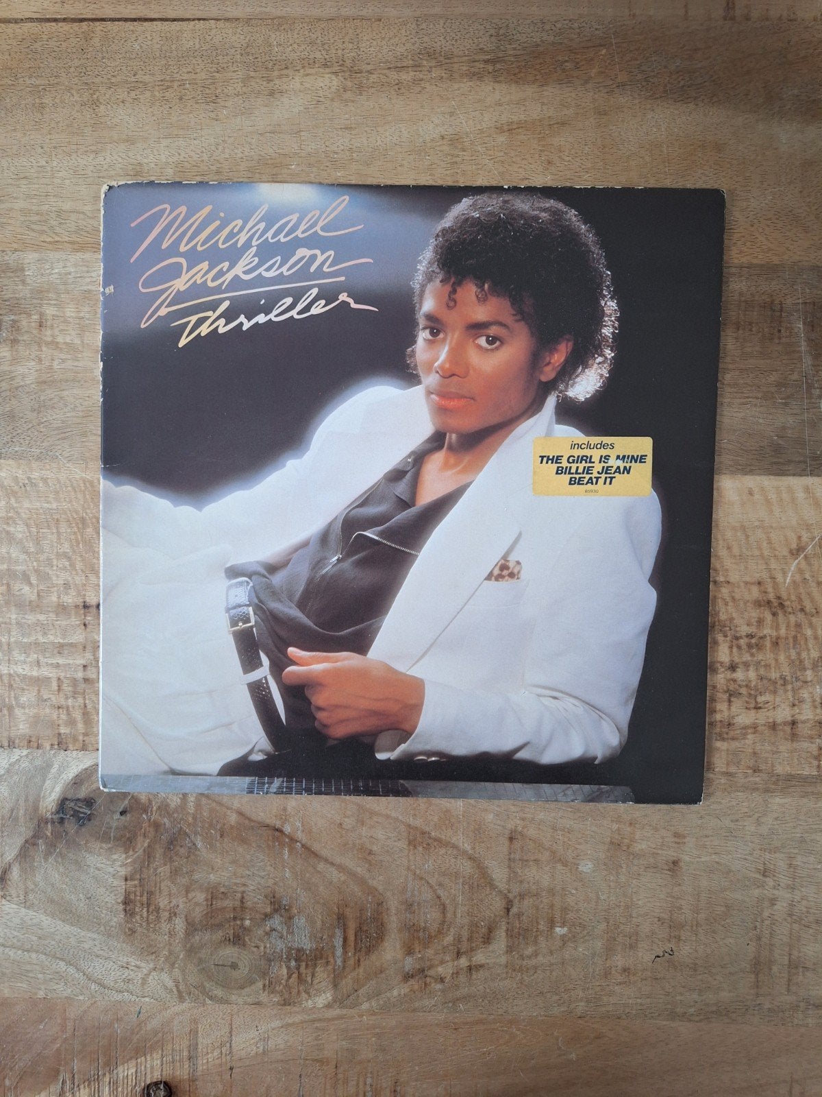 Michael Jackson - Thriller LP (1982) - Klassieke Pop Vinyl, Cd's en Dvd's, Vinyl | Pop, Ophalen of Verzenden, 1980 - 1989, Gebruikt