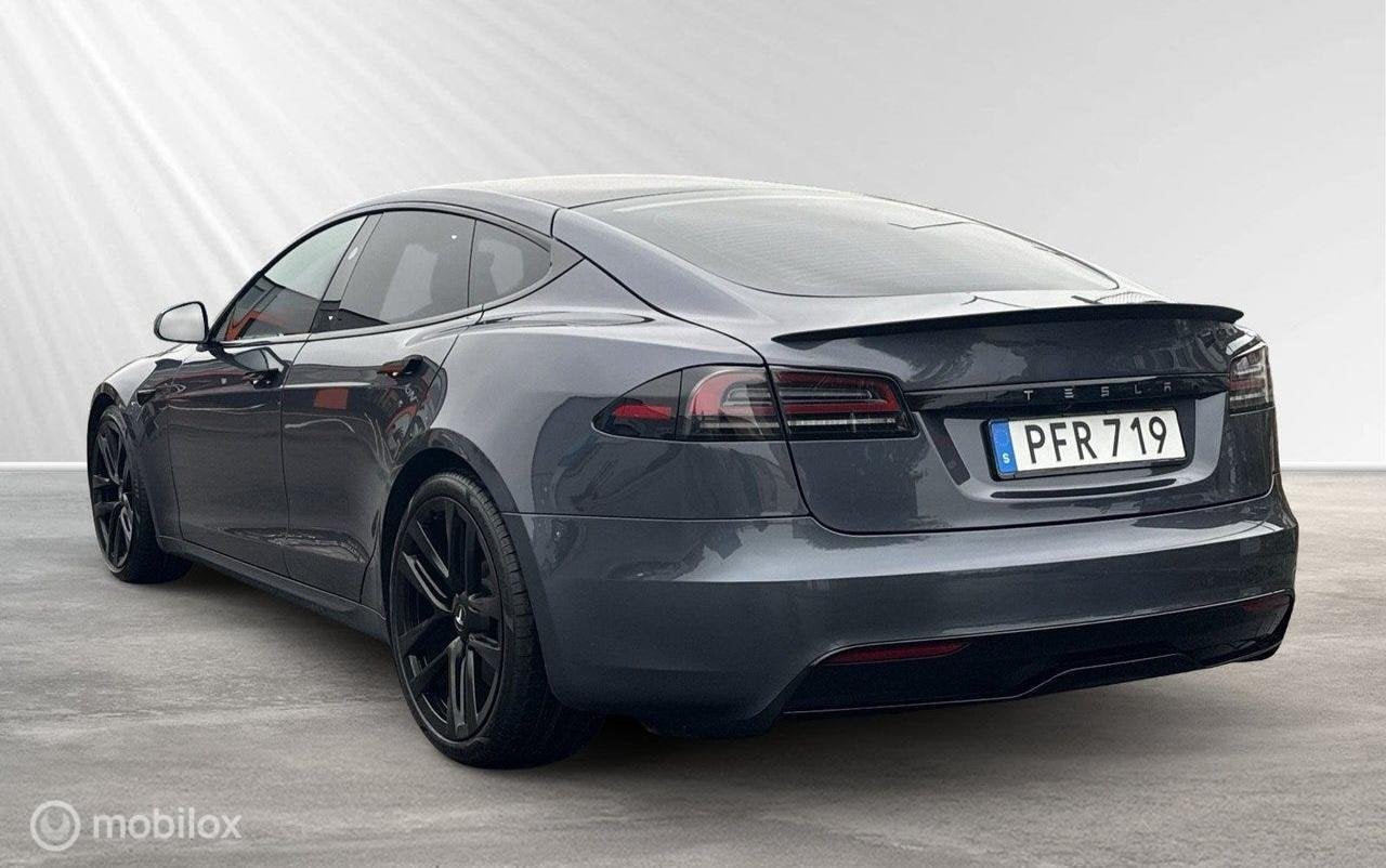 Tesla Model S Long Range HW4, 670pk, trekhaak, Auto's, Automaat, Dealer onderhouden, Gebruikt, 2069 kg