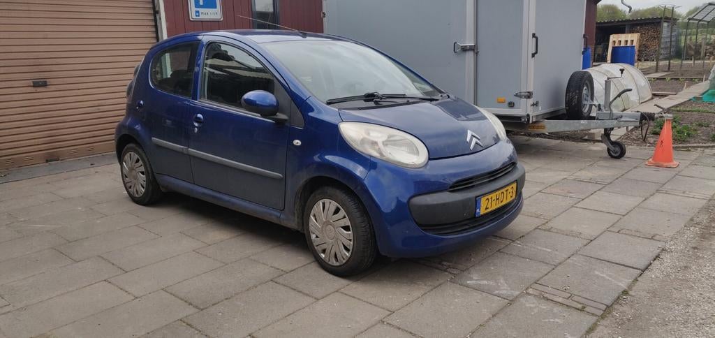 Citroën C1 1.0 5-DRS 2008 Blauw, Voorwielaandrijving, C1, 68 pk, Origineel Nederlands