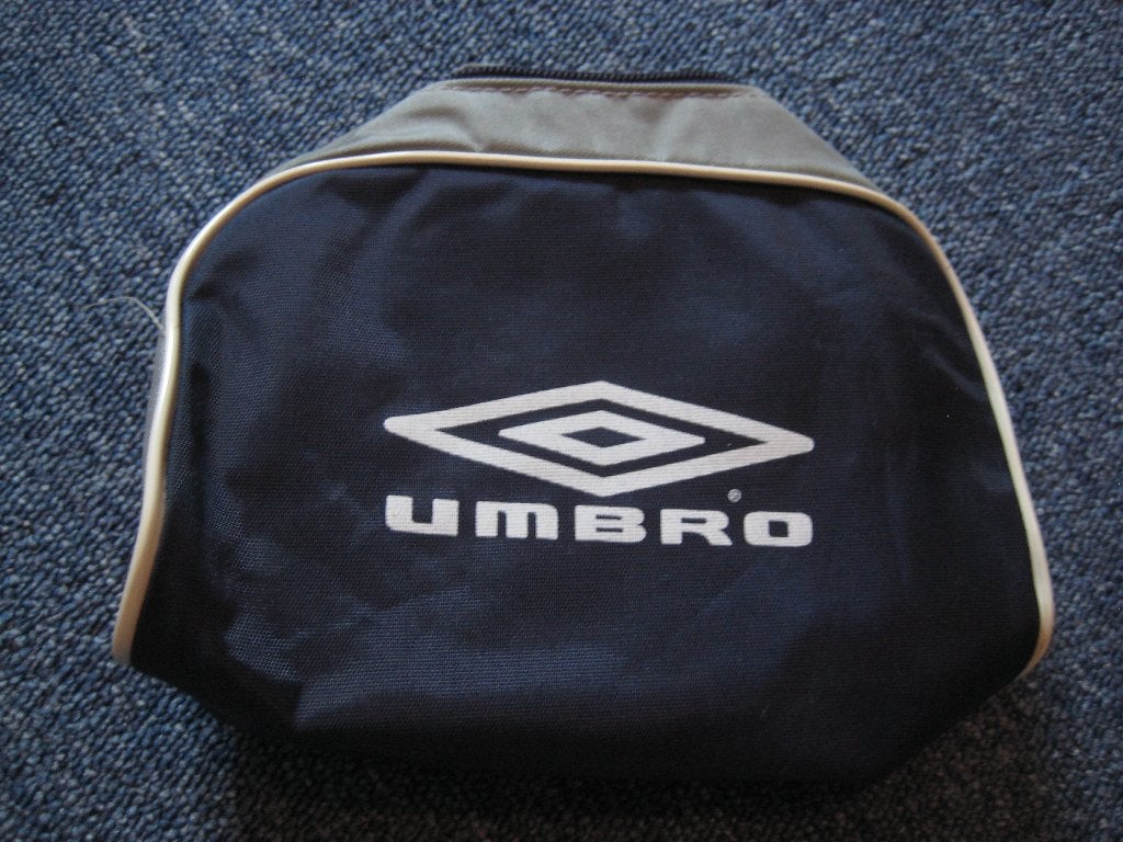 Umbro tasje, Verzenden, Gebruikt, Blauw, Heer of Dame