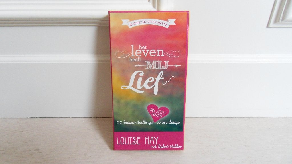 Louise Hay : Het leven heeft mij lief : kaarten + boek, Ophalen of Verzenden, Gelezen, Overige onderwerpen, Achtergrond en Informatie
