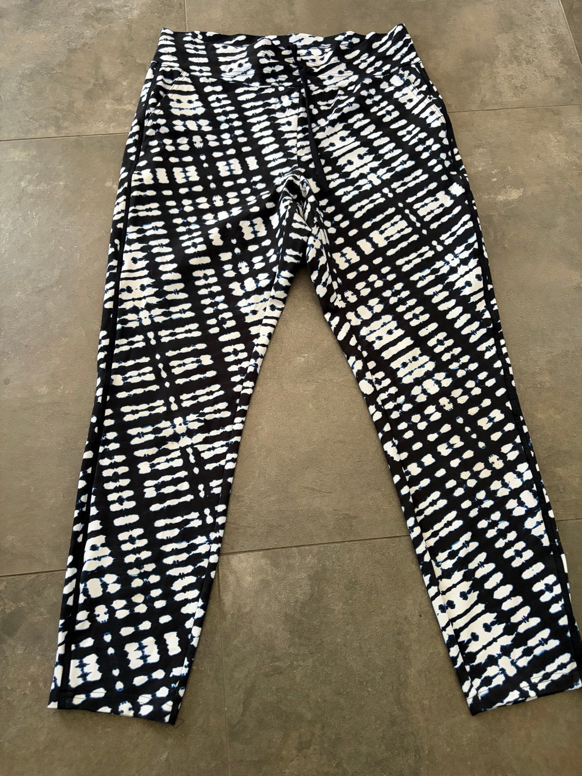 Studio Anneloes broek met print, Maat 38/40 (M), Blauw, Ophalen of Verzenden, Zo goed als nieuw