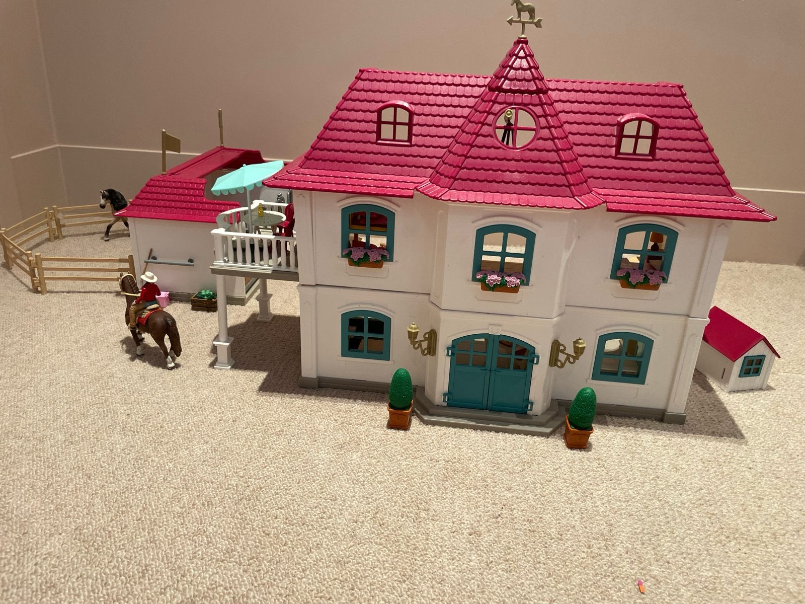Schleich Woonhuis en Accessoires, Ophalen of Verzenden, Zo goed als nieuw, Toebehoren
