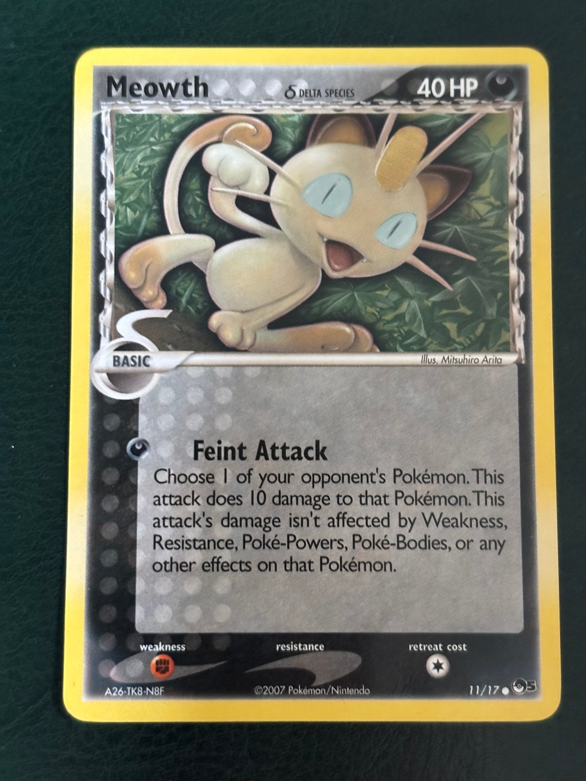 Meowth #11 Pokemon POP Series 5, Ophalen of Verzenden, Zo goed als nieuw