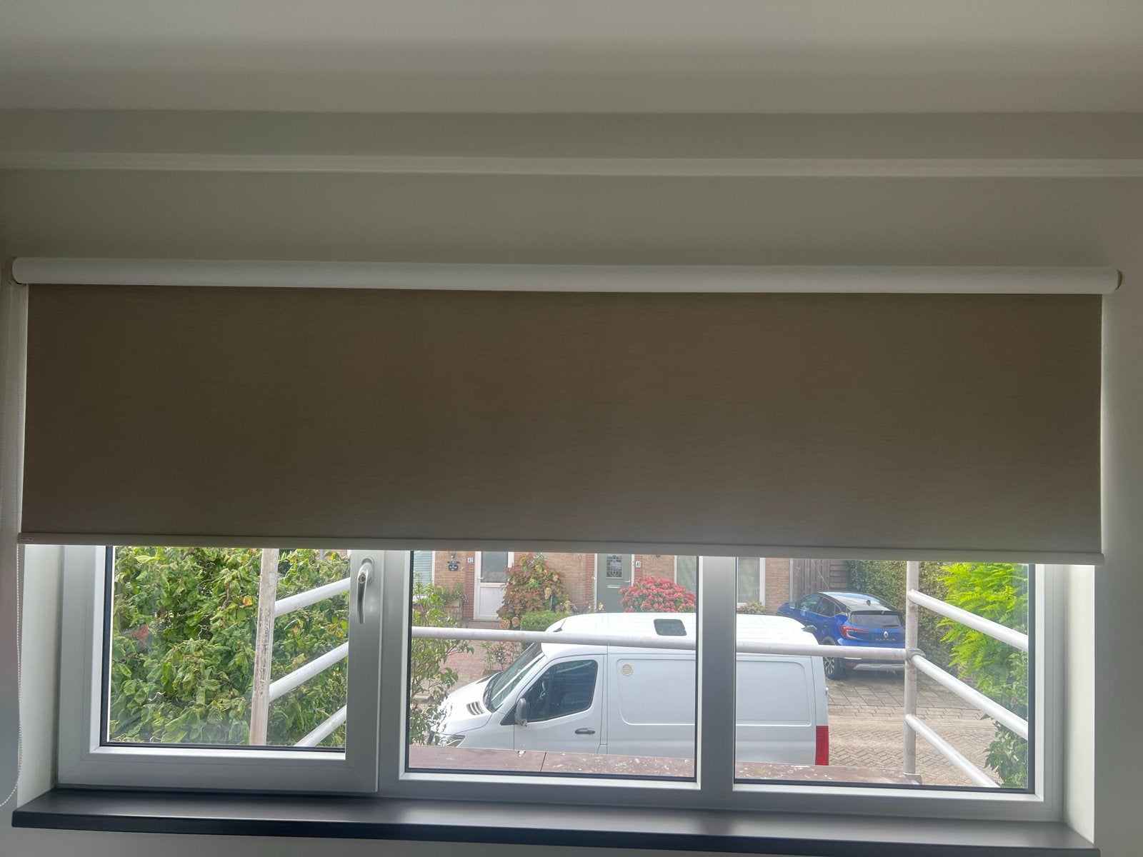 Veneta Rolgordijn Ivory f0850 - 235x156 cm, Ophalen, Overige merken, Zo goed als nieuw, Rolgordijn