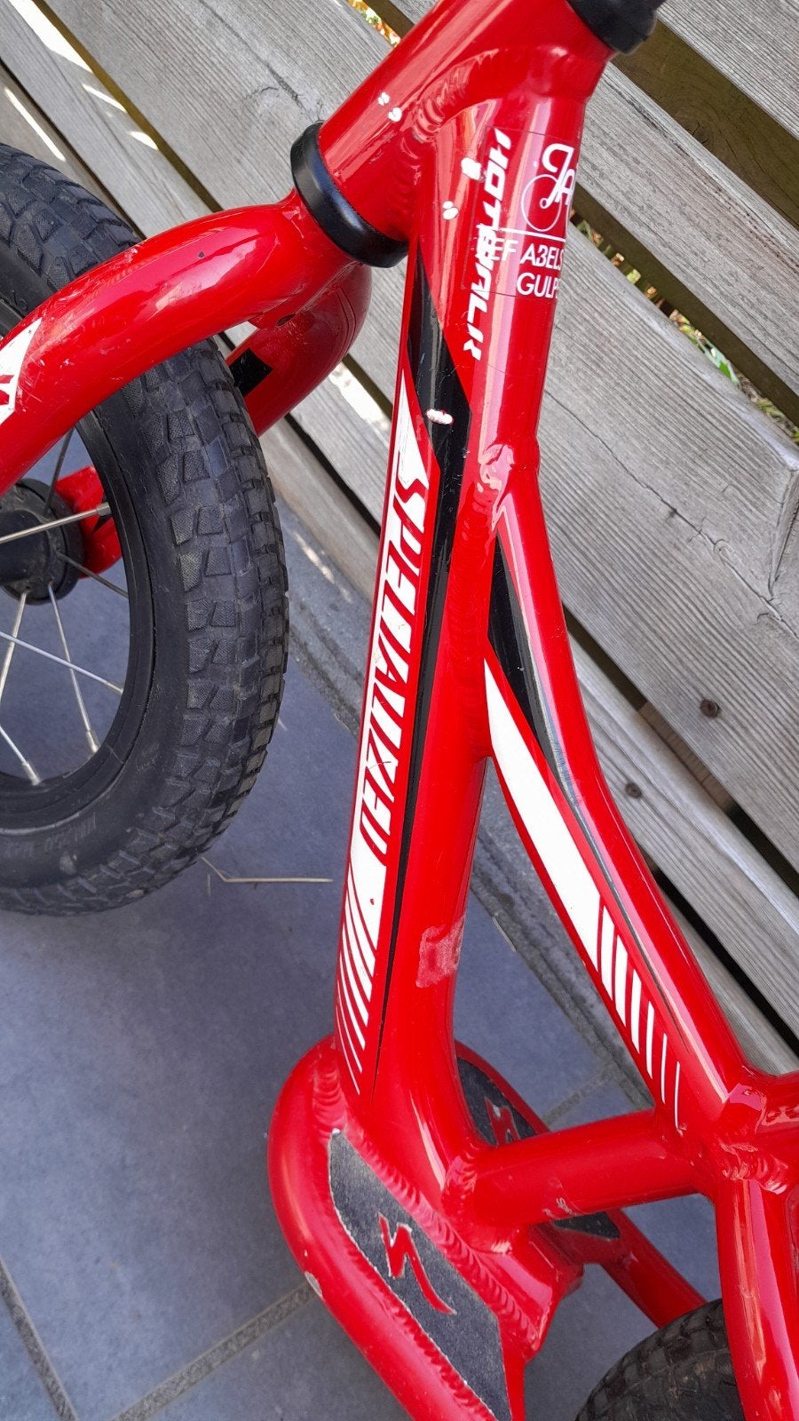 Leuke rode Specialized kinder loopfiets, Ophalen of Verzenden, Gebruikt, Loopfiets
