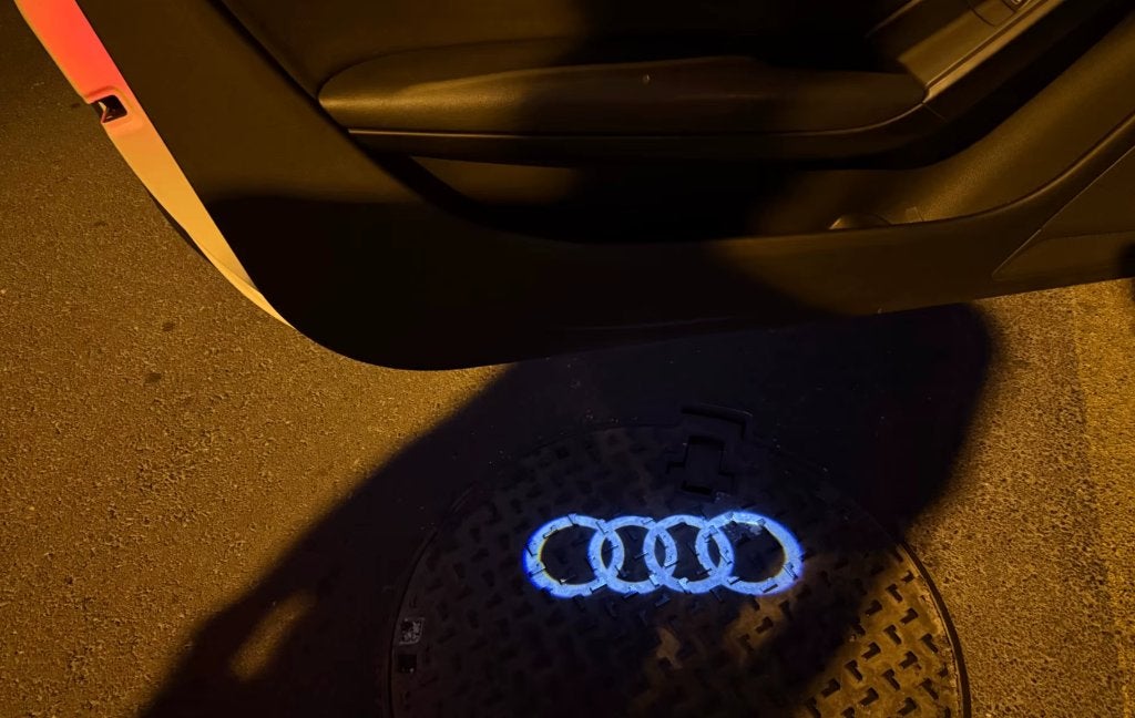 Deurverlichting - Audi ringen, Ophalen, Nieuw, Audi