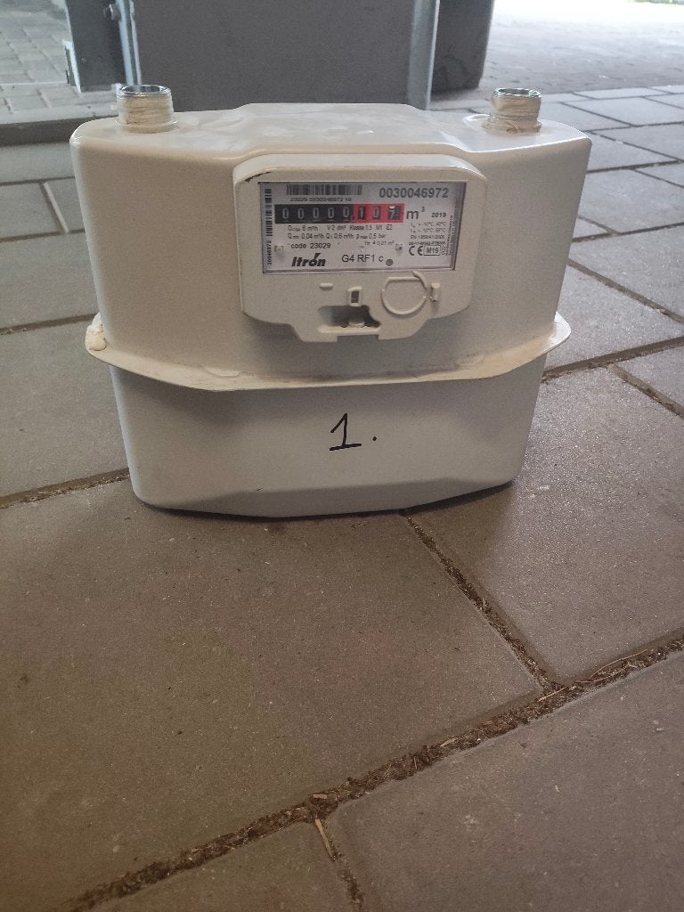 Gasmeter, Doe-het-zelf en Verbouw, Meetapparatuur, Ophalen of Verzenden, Zo goed als nieuw, Overige meters