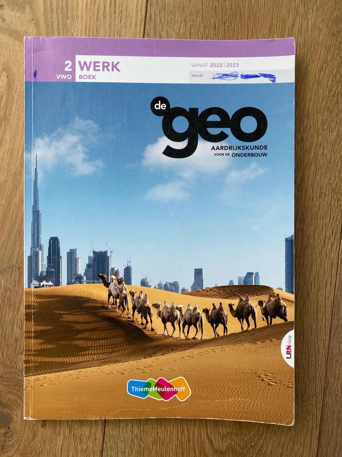 Schoolboek werkboek Aardrijkskunde 2 VWO de Geo, Ophalen, Gelezen, VWO, Aardrijkskunde