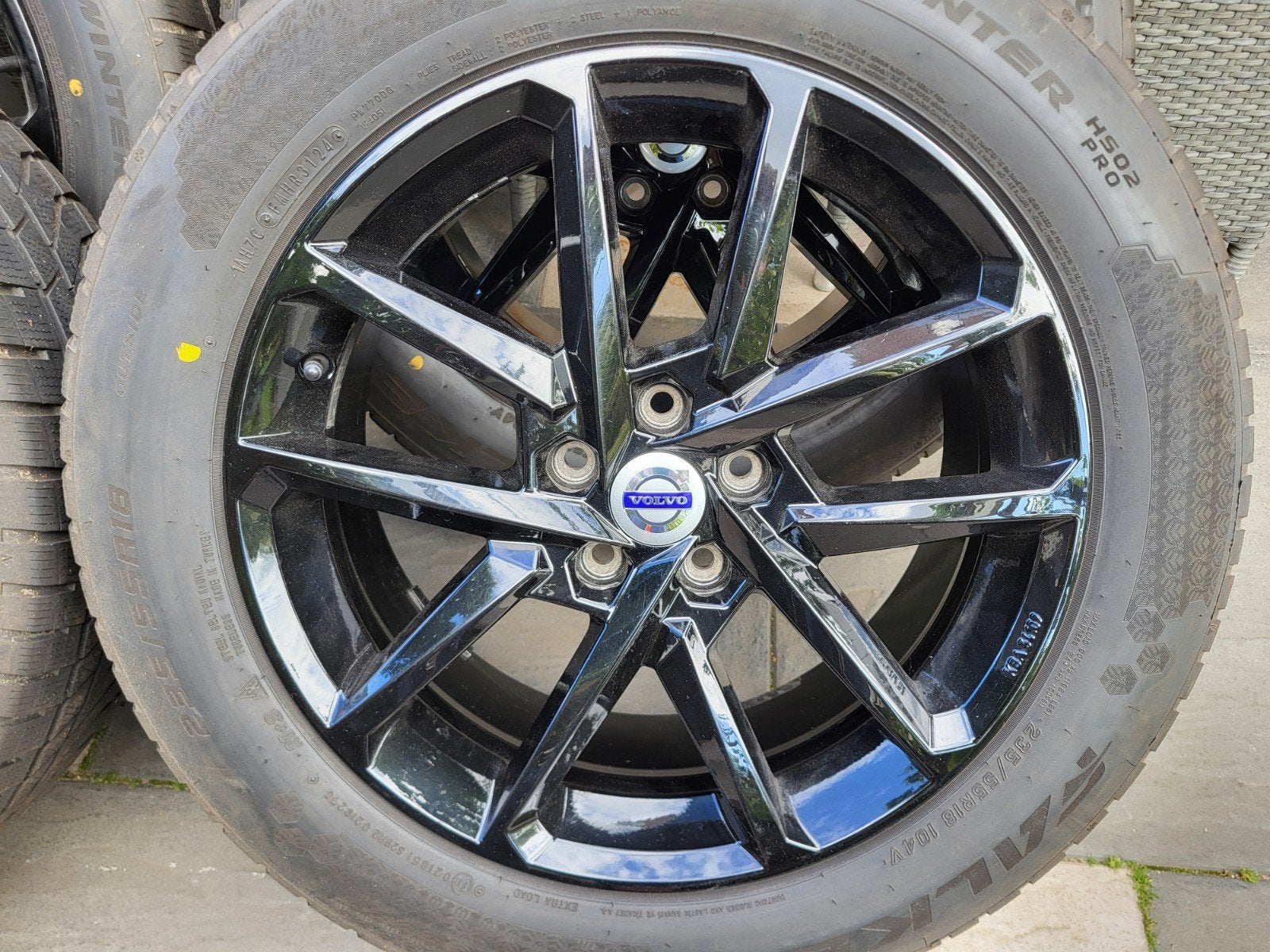 18 inch Volvo XC40 velgen met winterbanden 5x108, Auto-onderdelen, Banden en Velgen, 18 inch, Banden en Velgen, Nieuw, 235 mm