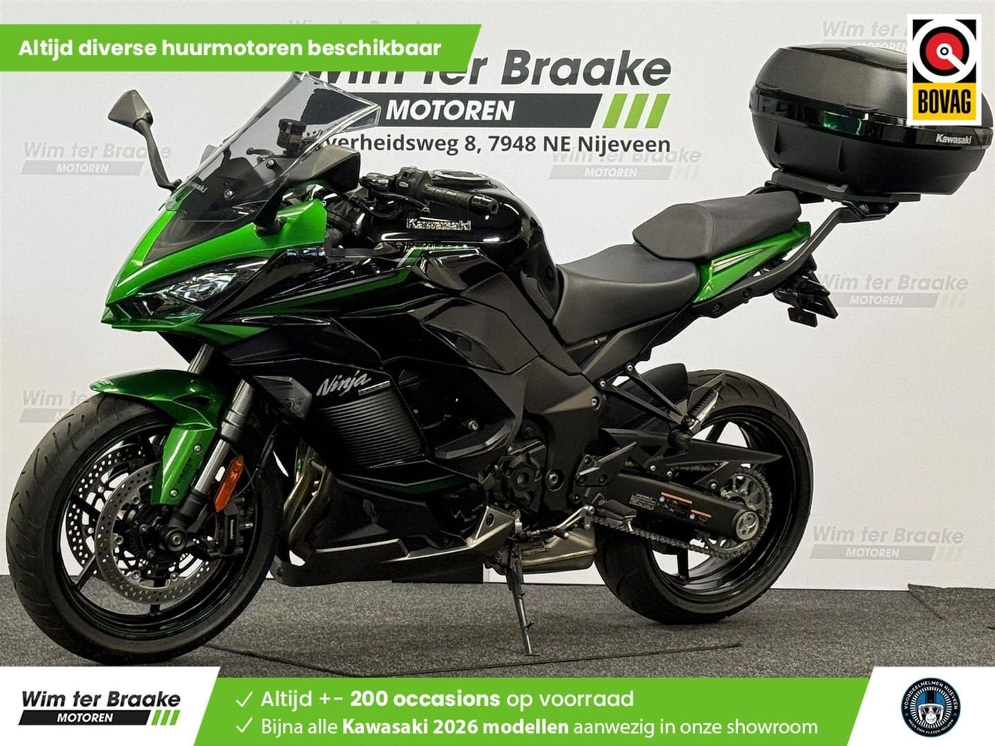 Kawasaki Ninja 1000 SX ABS (bj 2024) 18,178 km, 1048 cc, 4 cilinders, Motorrijbewijs A, Bedrijf