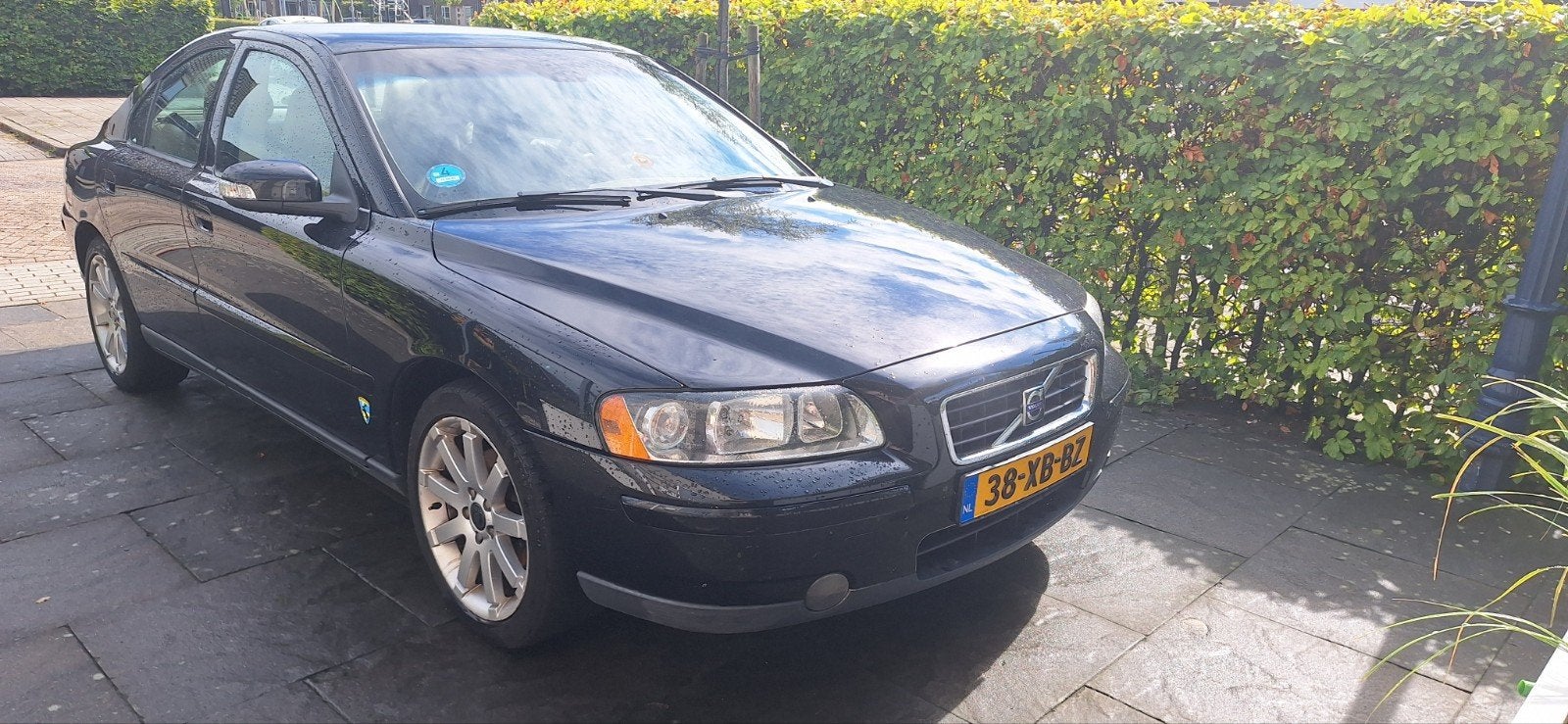 Volvo S60 2.4 140PK 2007 Zwart, Auto's, Volvo, Voorwielaandrijving, S60, Zwart, 75 €/maand