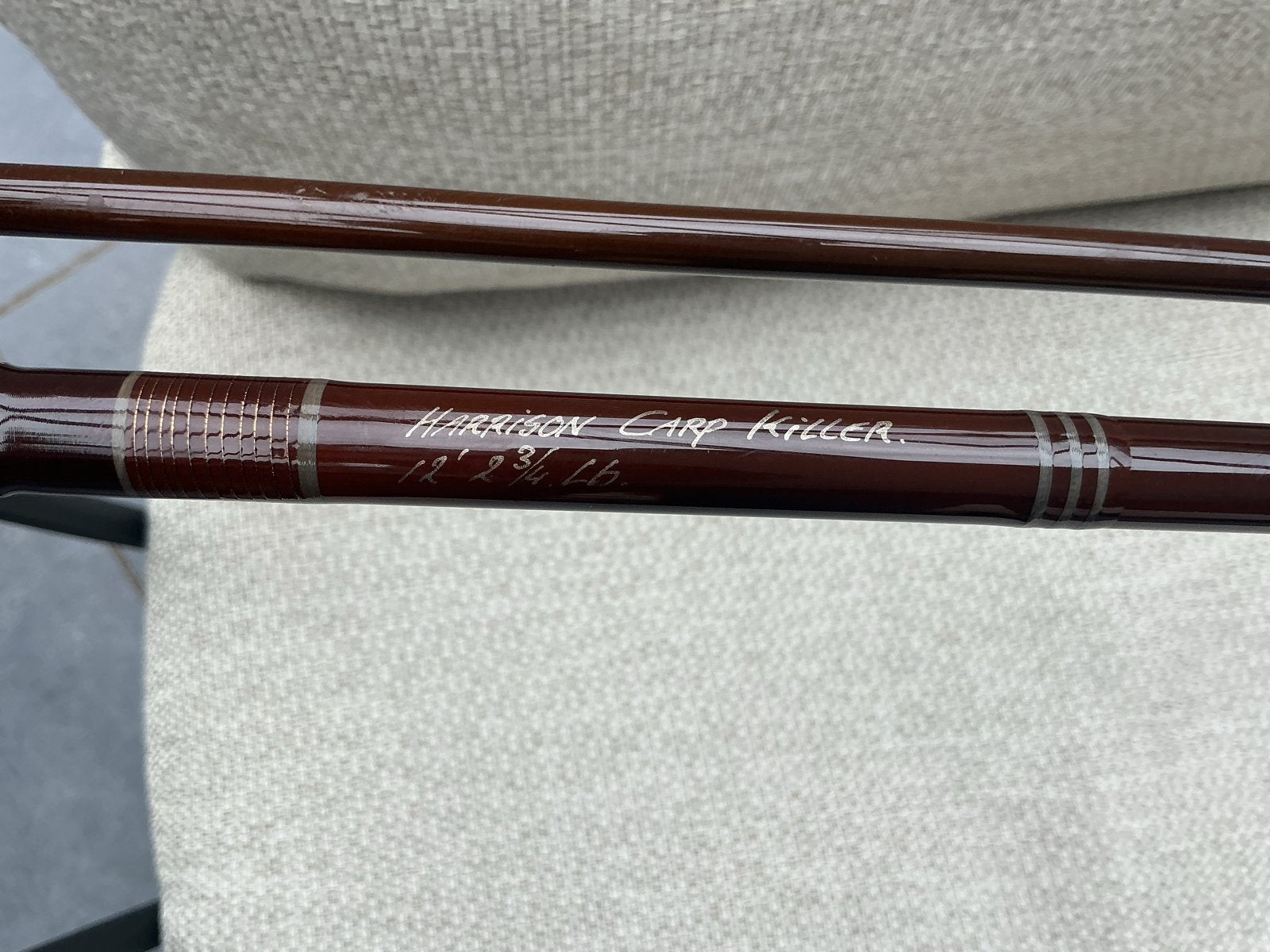 Harrison Carp Killer 12' 2.75 Lbs karperhengel (3 stuks), Ophalen, Gebruikt, Werphengel