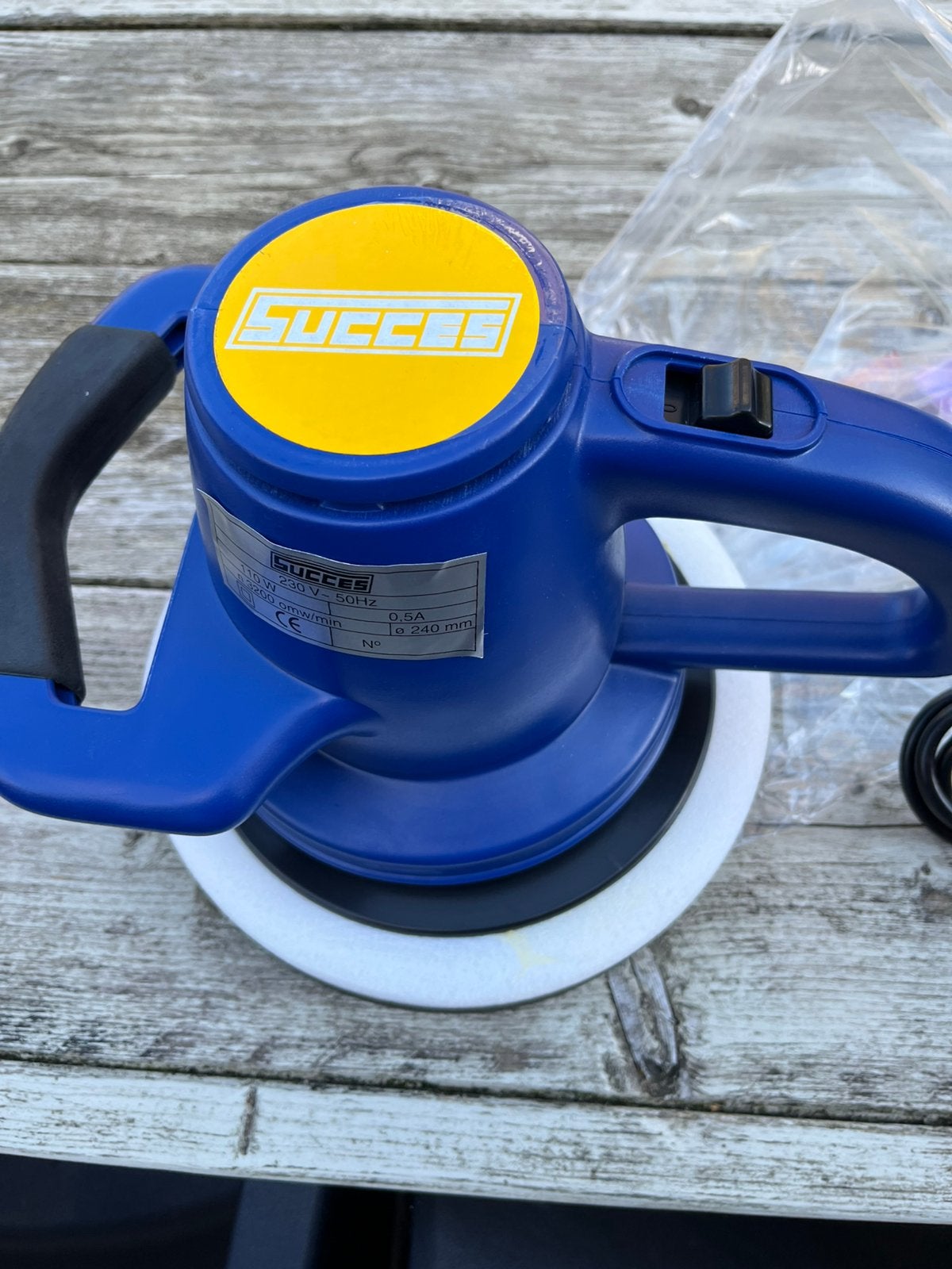 Succes poetsmachine / polijstmachine  NIEUW, nooit gebruikt, Ophalen of Verzenden
