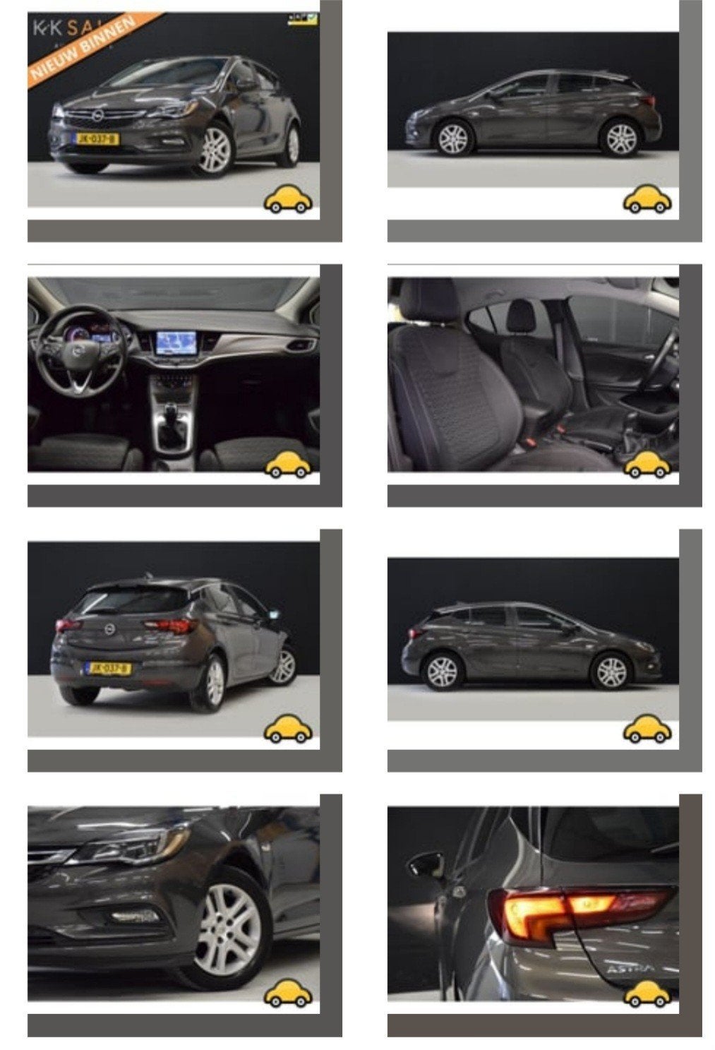 Opel Astra, Auto's, Opel, Particulier, Astra, Benzine, A, Hatchback, Handgeschakeld, Origineel Nederlands, Zilver of Grijs, Grijs