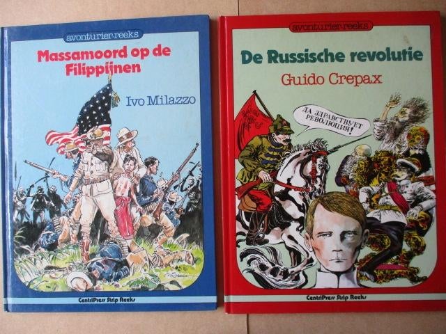 w0015 avonturier-reeks 1 t/m 14 hc, Meerdere stripboeken, Ophalen, Gelezen