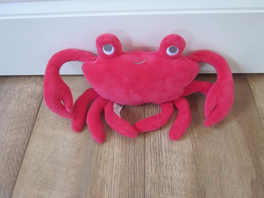 Hema grote rode pluche kreeft knuffel onbespeeld 15.15.0119, Hema, Overige karakters, Overige typen, Nieuw