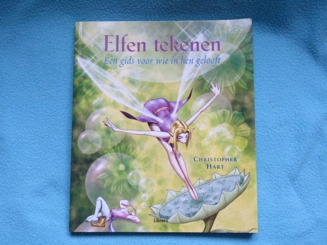 Boek: Elfen tekenen door Christopher Hart, Ophalen of Verzenden, Zo goed als nieuw, Tekenen en Schilderen, Christopher Hart