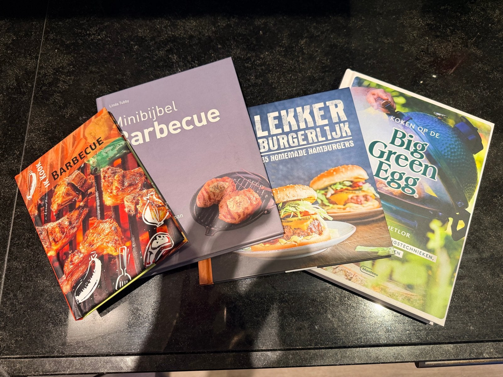 Kookboeken Barbecue & Hamburgers - Big Green Egg, Ophalen, Gelezen, Overige gebieden, Hoofdgerechten