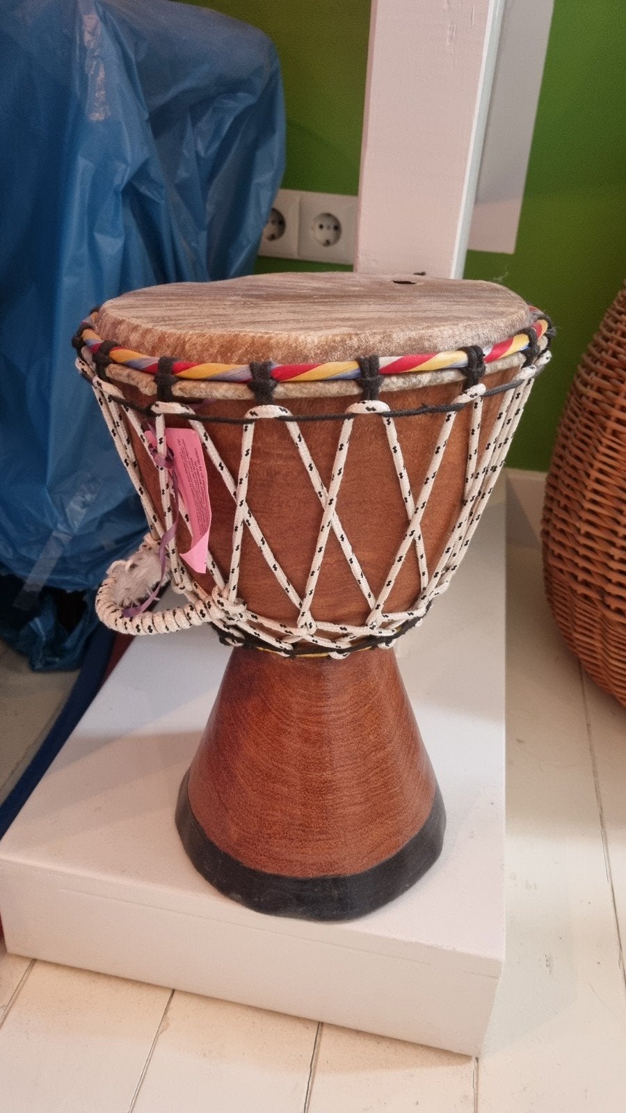 Djembe klein, Muziek en Instrumenten, Ophalen, Gebruikt, Trommel