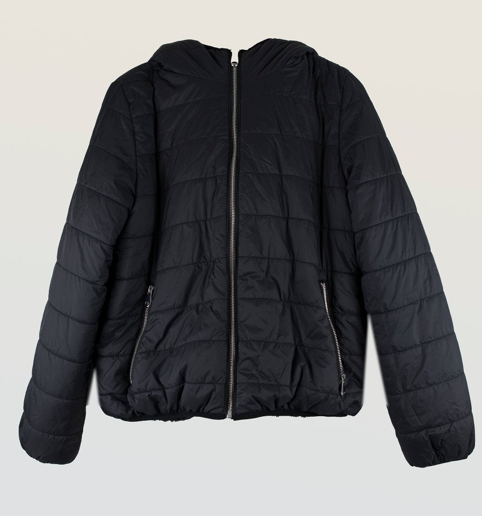jas defacto outerware met kap, Defacto outerware, Zwart, Maat 46/48 (XL) of groter, Ophalen of Verzenden
