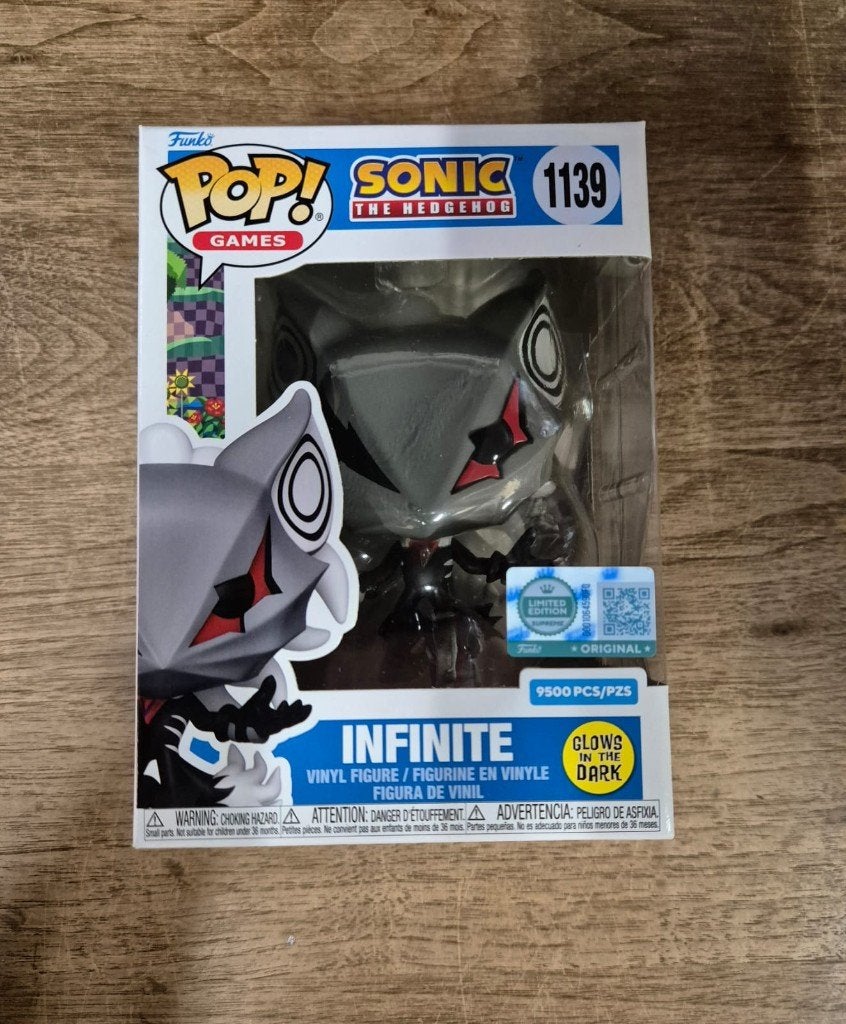 Funko Pop! Sonic Infinite (Glow) LE 9500PCS #1139, ., Nieuw, Ophalen of Verzenden, .