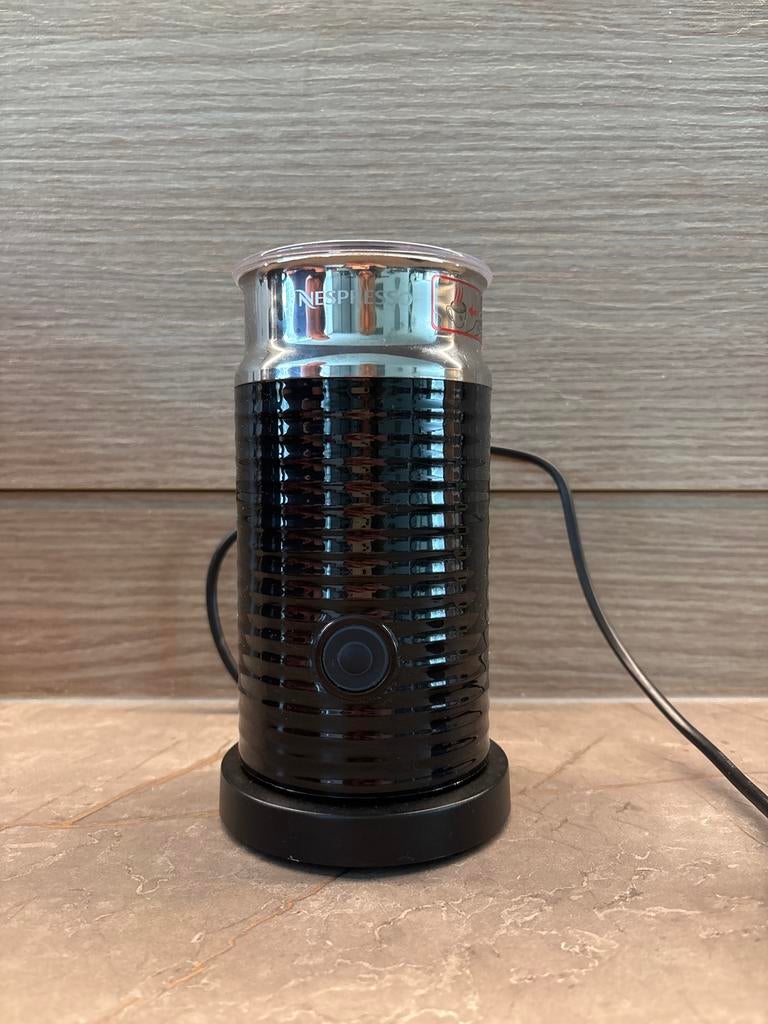 Nespresso Aeroccino 3 Melkopschuimer - Zwart, Ophalen of Verzenden, Zo goed als nieuw