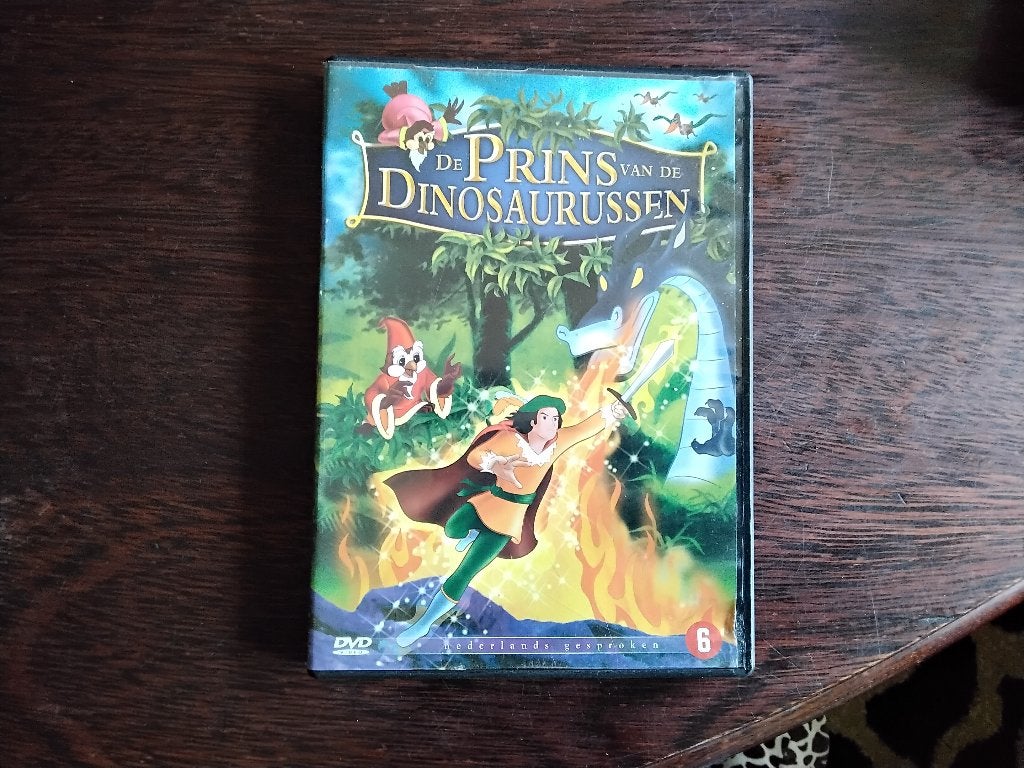 De prins van de dinosaurussen, origineel, Avontuur, Zo goed als nieuw, Vanaf 6 jaar, Film