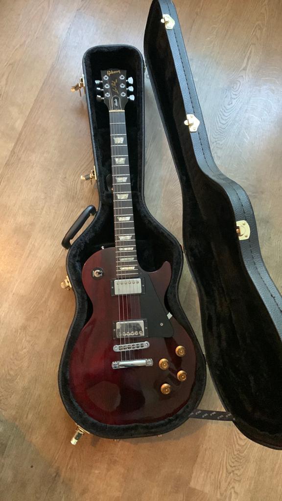 Gibson les Paul Studio wine red 1992, Ophalen of Verzenden, Solid body, Gibson