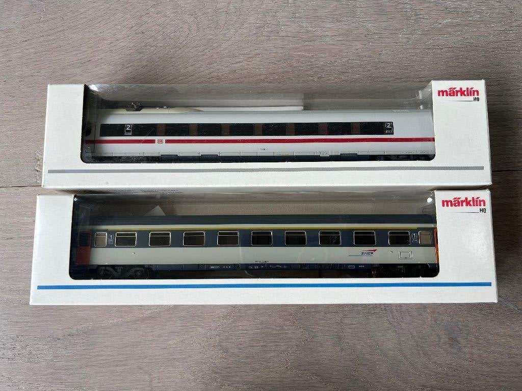 Marklin 43747 en 42531 ho wagons nieuwstaat, Wisselstroom, Verzenden, Märklin, Nieuw