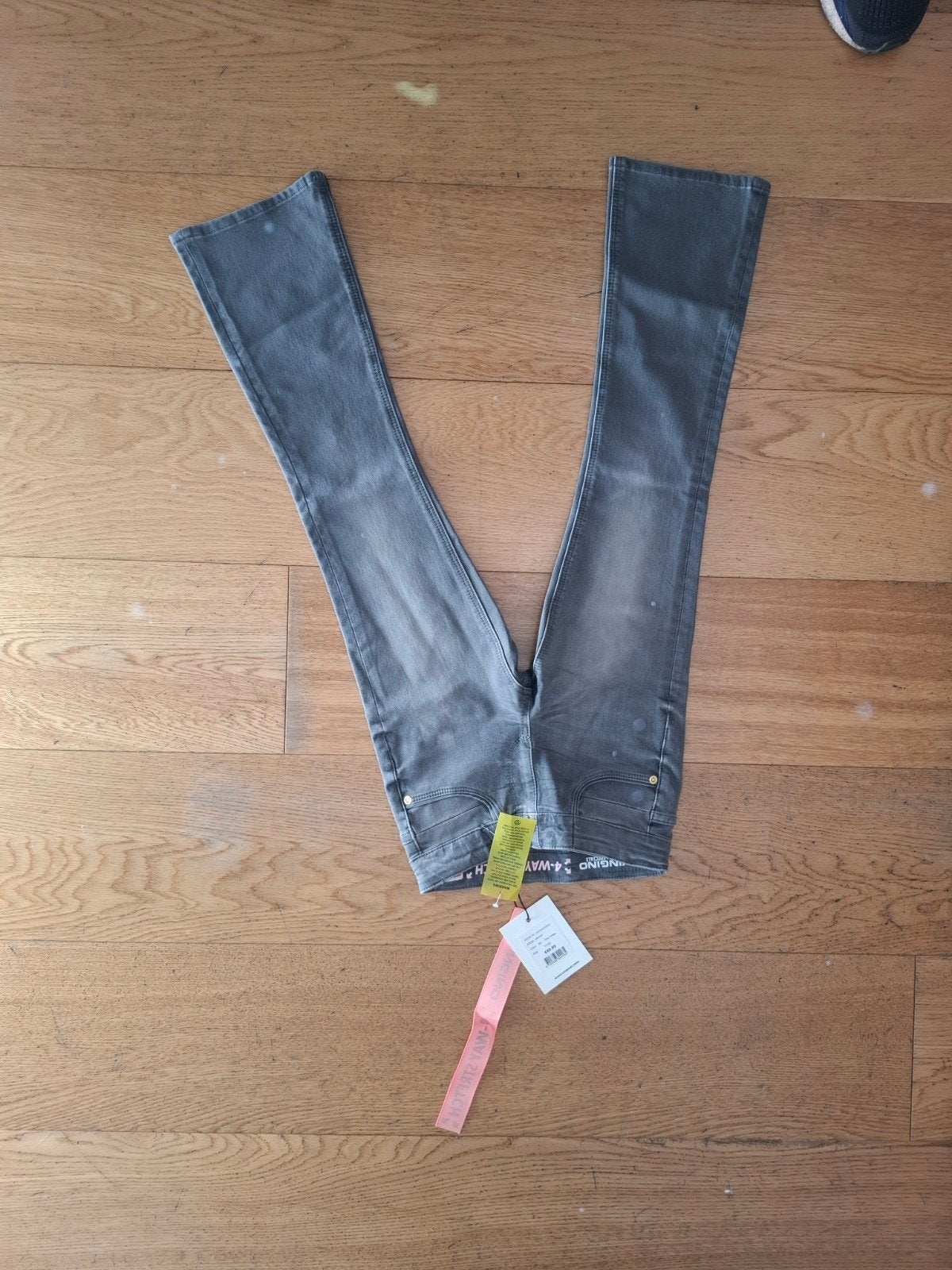 Nieuwe Vingino 4-way stretch spijkerbroek grijs, Ophalen of Verzenden, Nieuw, Vingino, Meisje