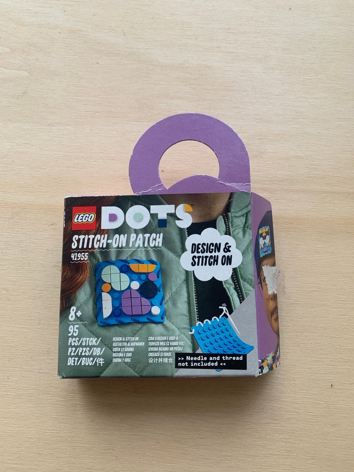 LEGO DOTS Stitch-on Patch 41955 - Nieuw en Ongeopend, Overige thema's, Lego, Nieuw, Ophalen of Verzenden
