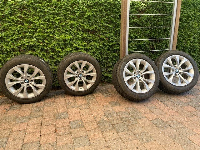 Winterbanden BMW 3-4 serie, Ophalen, Gebruikt, Banden en Velgen, 17 inch