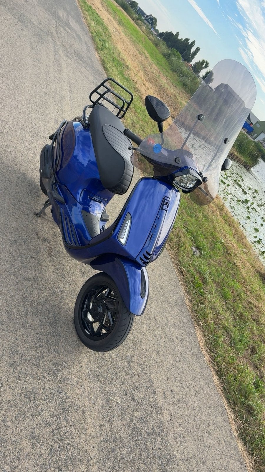 Vespa sprint 125cc iget sanmarino bleu, Ophalen, Overige modellen, 125 cc, Zo goed als nieuw