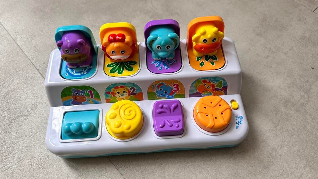 Playgro pop up diertjes, Ophalen of Verzenden, Zo goed als nieuw, Overige typen
