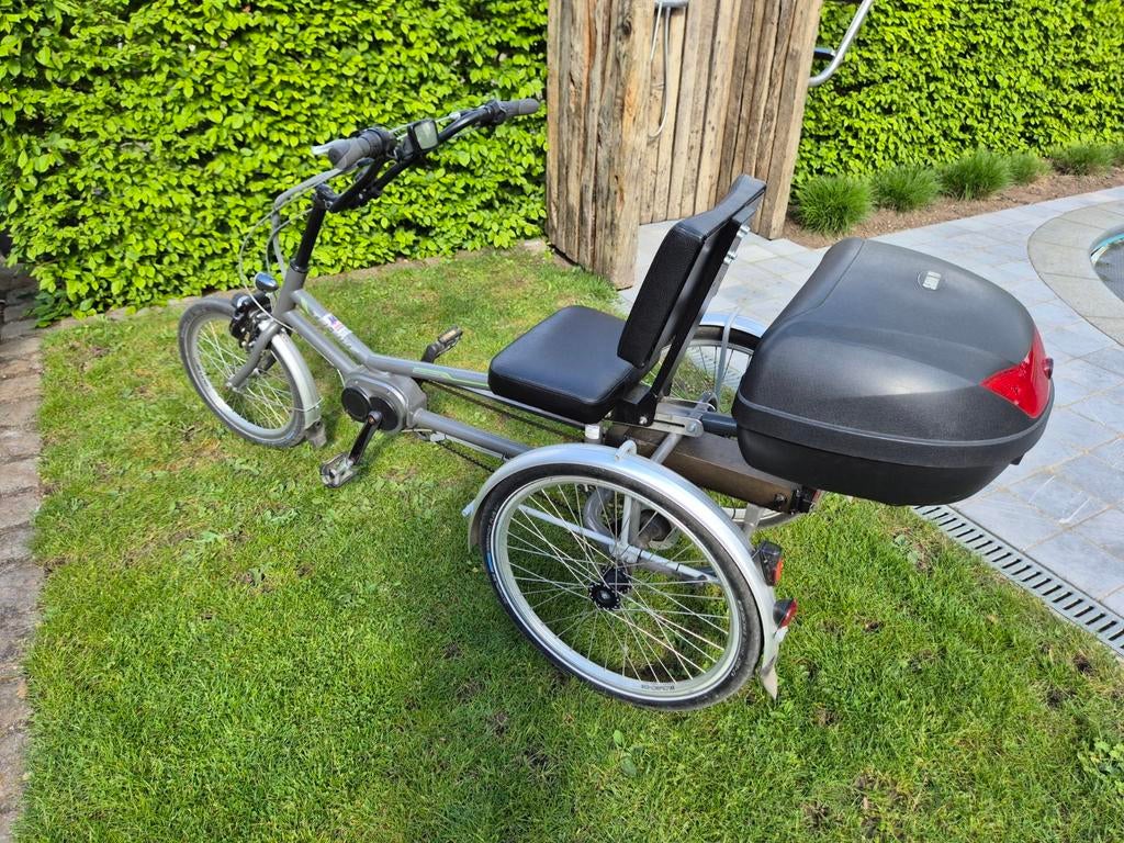 Comfortabele driewieler met bagagebox, Fietsen en Brommers, Fietsen | Driewielfietsen, Ophalen, Zo goed als nieuw, Trommelrem