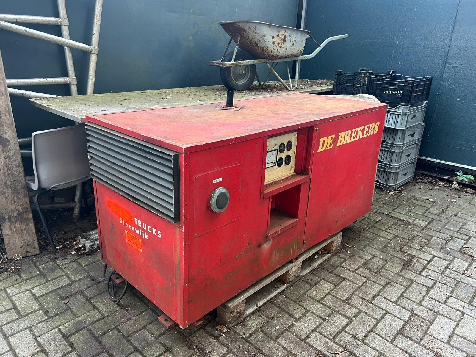 Sommer AW 20T 10 KVA Aggregaat, Ophalen, Gebruikt, Elektrisch startend, Dieselolie