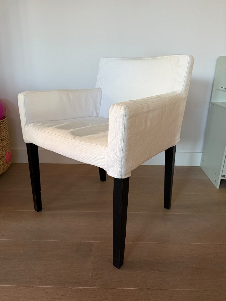 Stoel IKEA wit (2 stuks), Ophalen, Twee, Wit, Zo goed als nieuw