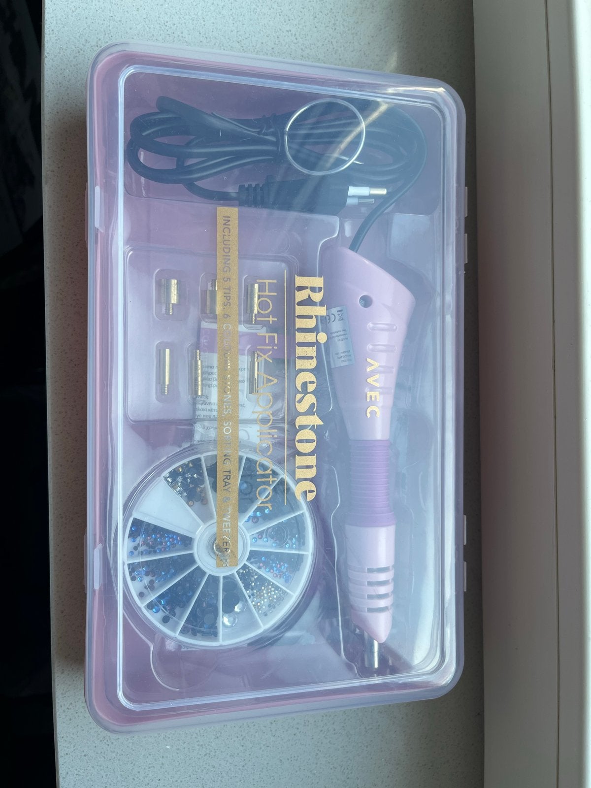 Hotfix Rhinestone Applicator Set met Steentjes, Ophalen, Nieuw, Applicator
