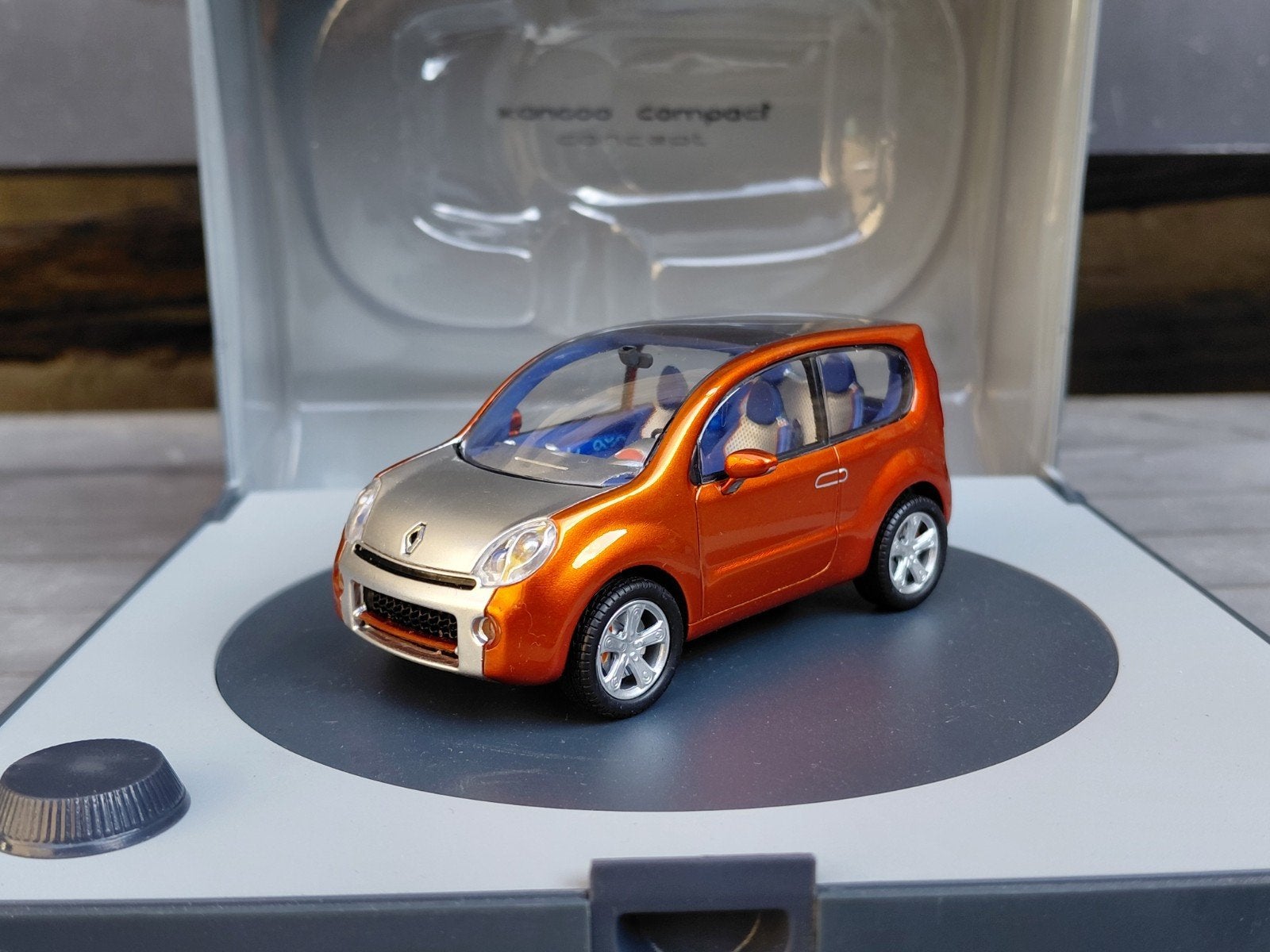 Renault Kangoo II Compact concept 2007 (BeBop) 1/43 Norev PM, Hobby en Vrije tijd, Ophalen of Verzenden, Nieuw, Auto, Norev