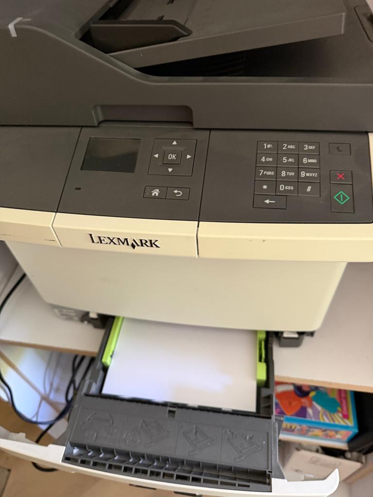 Lexmark CX317dn All-in-One Laserprinter, Computers en Software, Printers, Ophalen, Gebruikt, All-in-one, Kleur printen