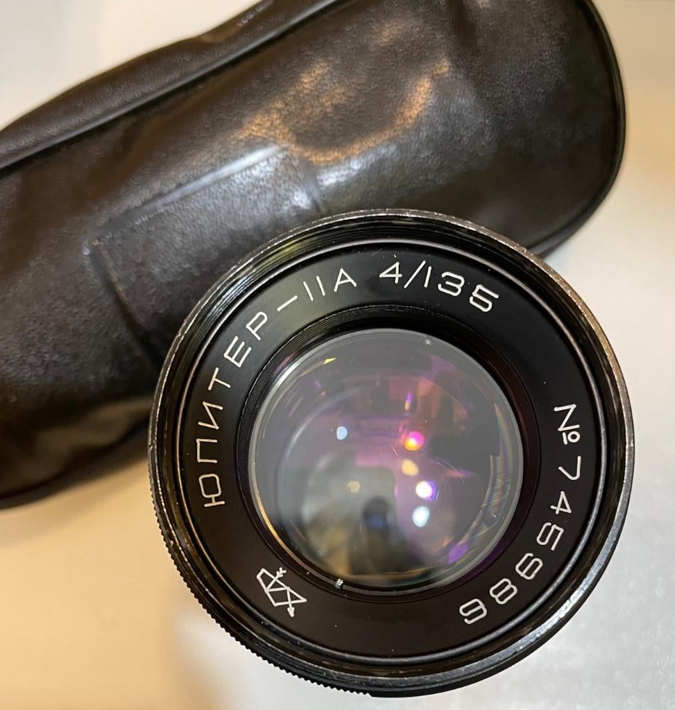 Jupiter 11a 135mm f4 (KOMZ) Soviet M42 preset (Soviet), Ophalen of Verzenden, 1960 tot 1980