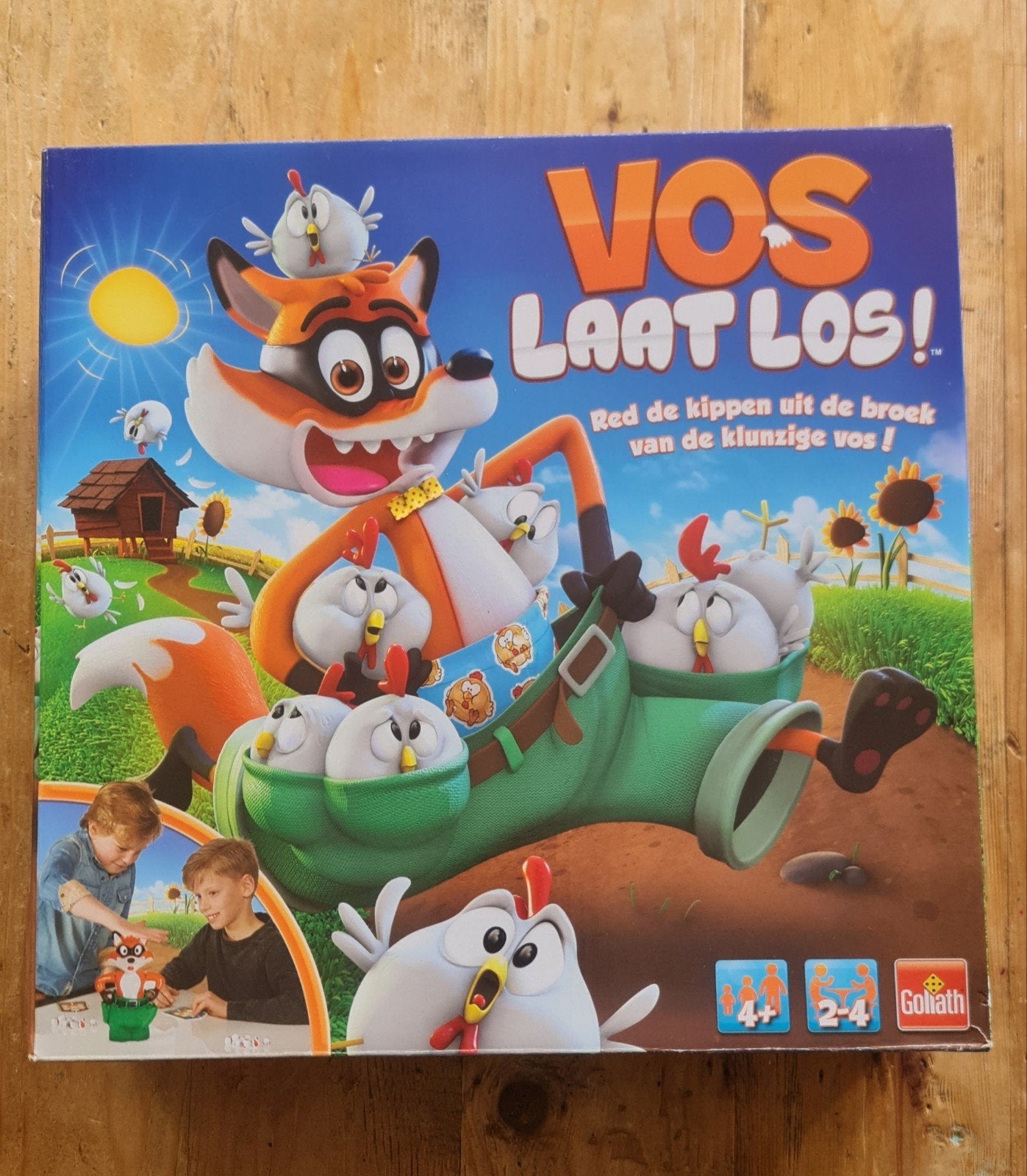 Vos Laat Los! Gezinsspel van Goliath, Een of twee spelers, Ophalen of Verzenden, Zo goed als nieuw, Goliath