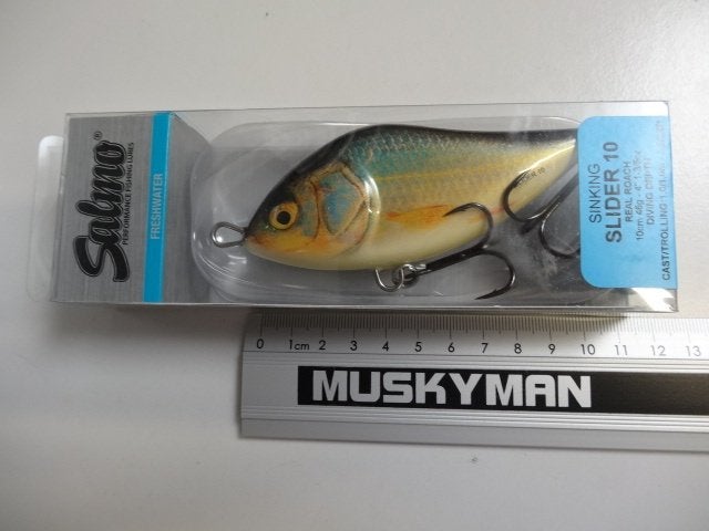 Kunstaas: Salmo Slider 10 Sinking Jerkbaits, Verzenden, Nieuw, Overige typen