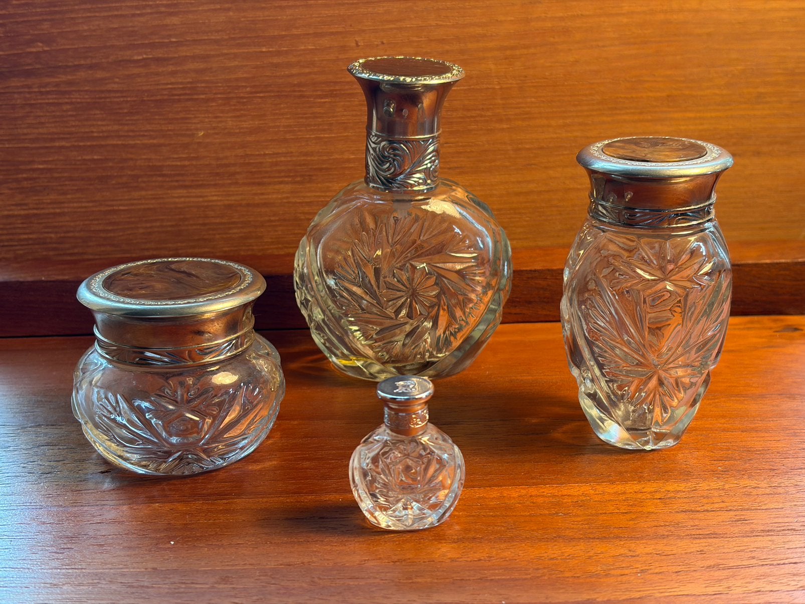 Zeldzame Vintage Ralph Lauren "Safari" Kaptafel Set (1989), Verzamelen, Ophalen of Verzenden, Gebruikt, Parfumfles