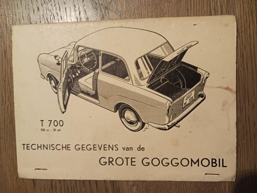 Goggo T700 instructie boekje, Auto diversen, Handleidingen en Instructieboekjes, Ophalen of Verzenden